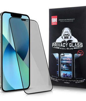 iPhone X - (Privacy) tempered glass screen protector