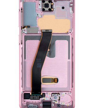 Display module - S20/G980 Soft OLED (original size) Pink