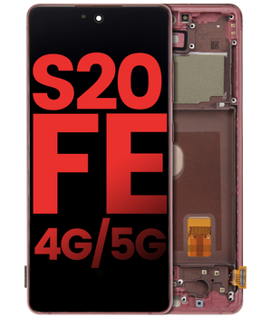 Display module - S20FE/G781 Soft OLED (original size) Red