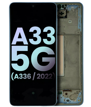 Anzeigemodul – Galaxy A33 5G (Original generalüberholt) Blau