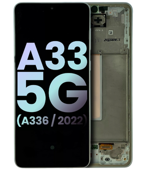 Anzeigemodul – Galaxy A33 5G (Original generalüberholt) Weiß