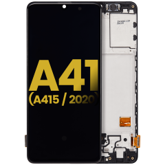 Display module - Galaxy A41 (Original refurbished) Black