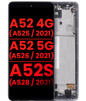 Anzeigemodul – A52 4G / A52 5G / A52S OLED Lila (Originalgröße)