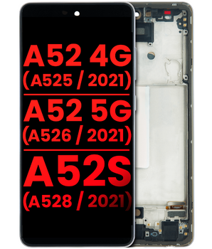 Anzeigemodul - A52 / A52 5G / A52S OLED Weiß (Originalgröße)