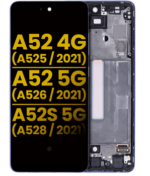 Display module - Galaxy A52 4G / A52 5G / A52S (Original refurbished) Violet