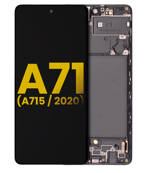 Anzeigemodul – Galaxy A71 (Original generalüberholt) Schwarz