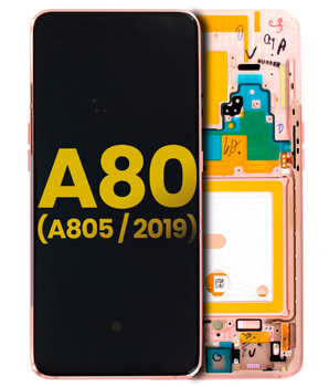 Display module - Galaxy A80 (Original refurbished) Gold