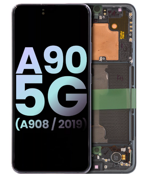 Anzeigemodul – Galaxy A90 5G (Original generalüberholt) Schwarz