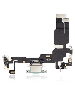 Charging port flex - iPhone 15 (Green)