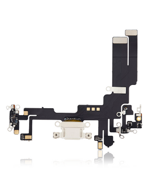 Charging port Flex- iphone 14 White