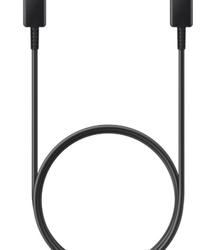 1,5 m langes Ladekabel (USB-C auf USB-C), Schwarz