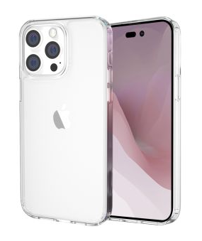 Telefoon hoesje - iPhone 14 Pro  (Transparant)