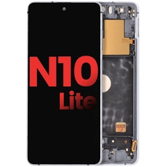 Display module - Note 10 Lite/N770 Soft OLED (original size) Silver