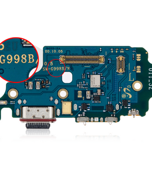 Chargingport(incl. Microphone, sim/SD reader) - S21 Ultra/G998