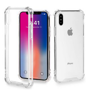 Telefoon hoesje - iPhone X / XS  (Transparant)