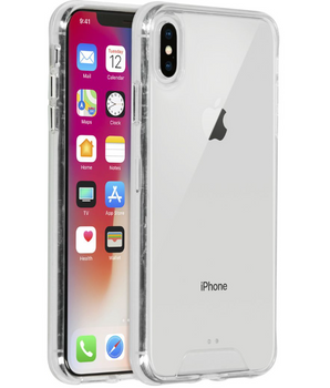 Telefoon hoesje - iPhone XS Max  (Transparant)